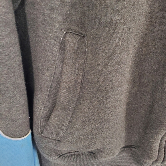 North Carolina Tar Heels Hoodie Men's Large Team Logo Blue Grey - Picture 11 of 11